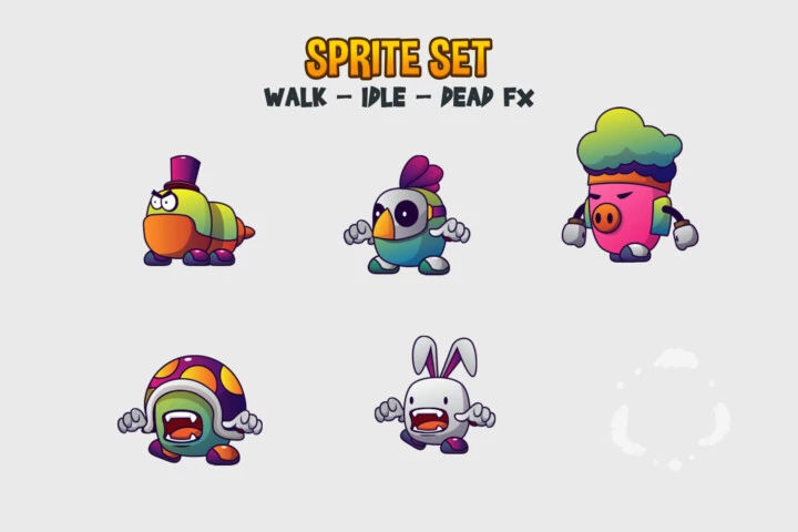 Monster Enemy Character Pack