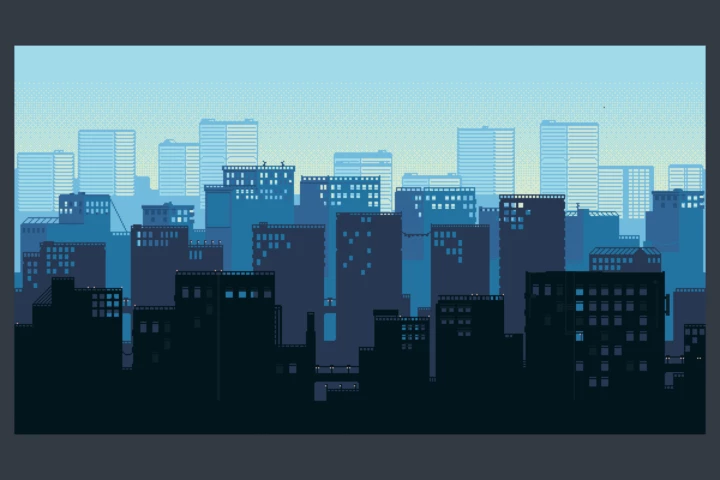 Free City Backgrounds Pixel Art