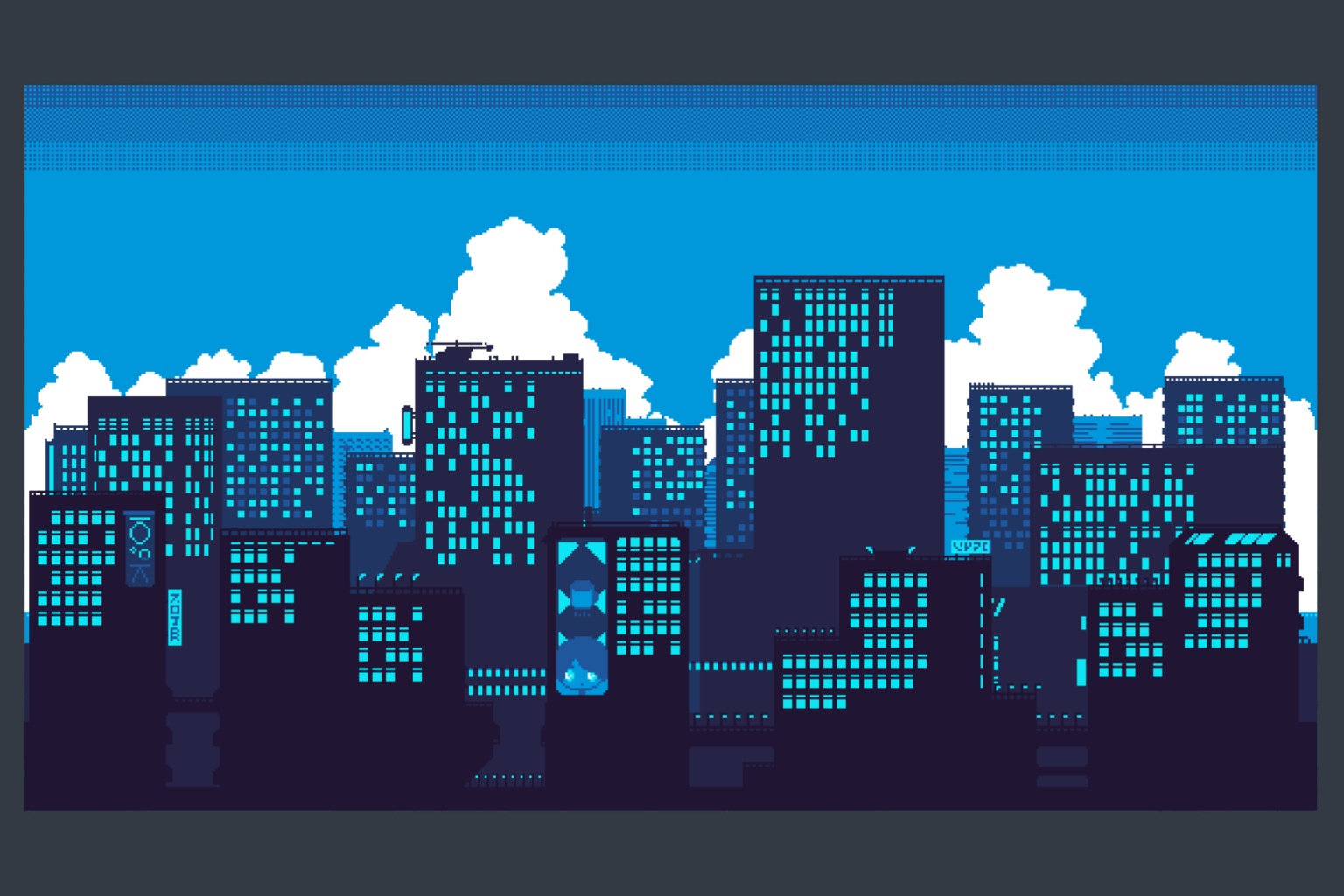 Free City Backgrounds Pixel Art Download - CraftPix.net