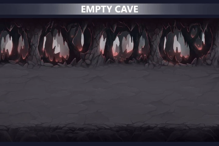 Cave Horizontal RPG Battle Backgrounds