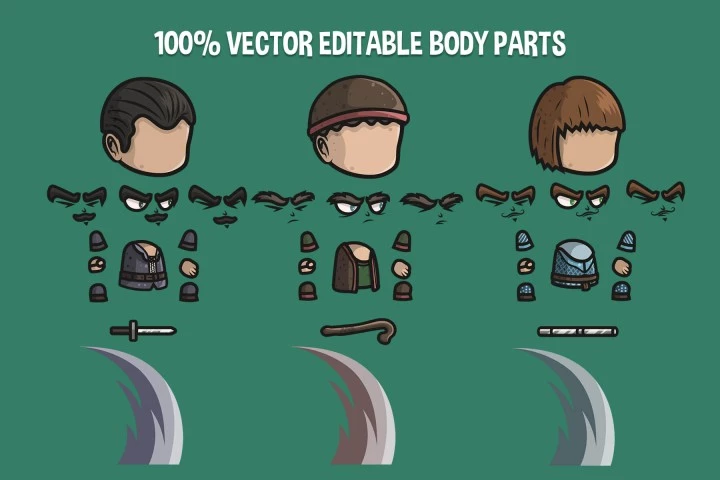 Citizen Chibi Character Sprites
