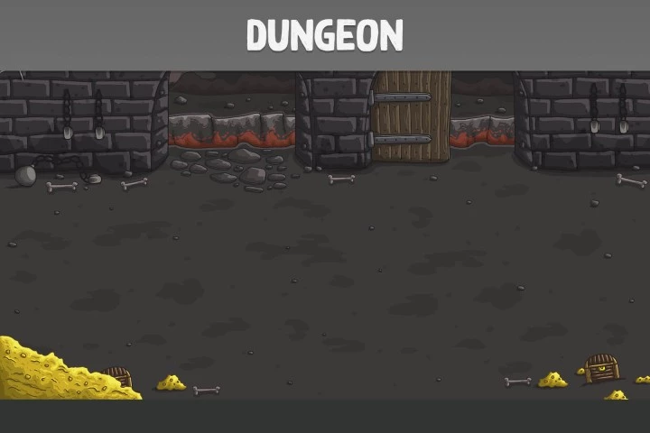 Dragon Dungeon Battle Backgrounds