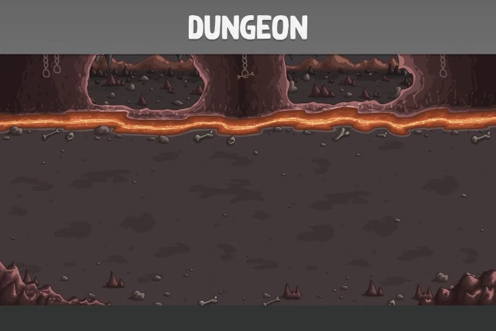 Dragon Dungeon Battle Backgrounds