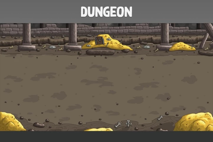 Dragon Dungeon Battle Backgrounds