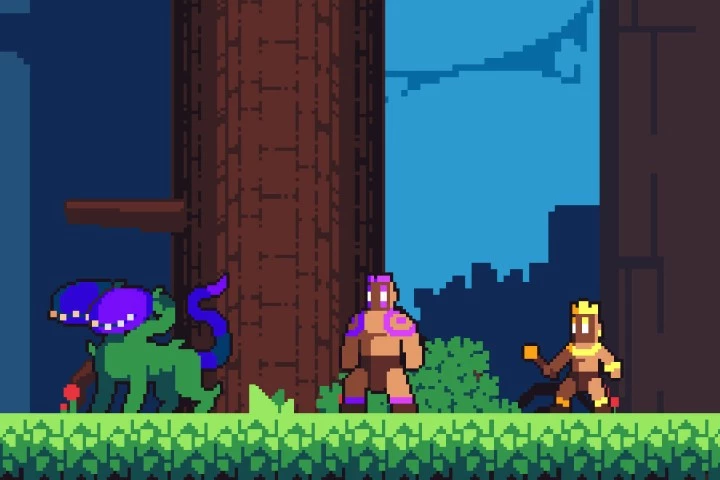 Free Forest Bosses Pixel Art Sprite Sheet Pack