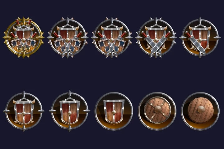 Hero Achievement RPG Icons