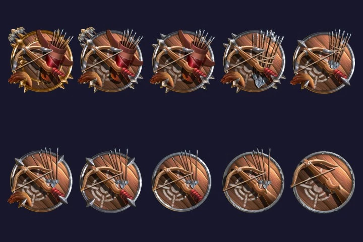 Hero Achievement RPG Icons