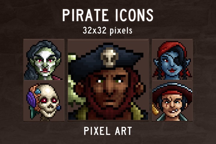 The Pirate Bay Bosses Pixel Art Pack Is An Ideal Solu 1358