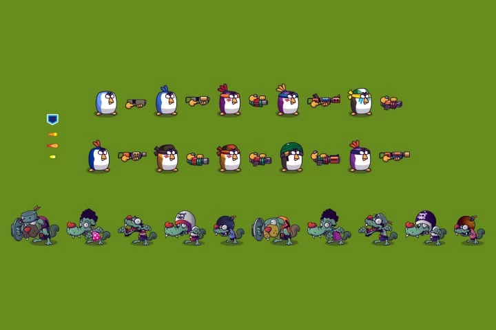 Cartoon Defense Game Assets Pack