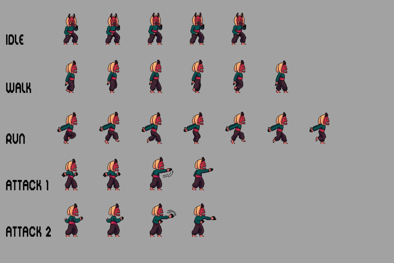 Free Ghost Pixel Art Sprite Sheets Download - CraftPix.net