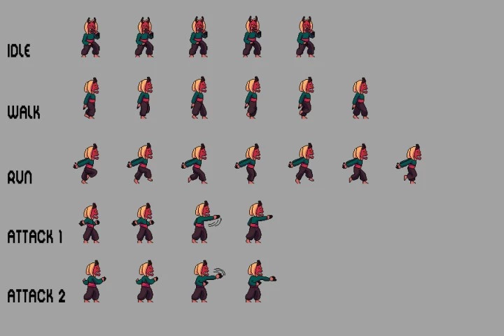 Free Ghost Pixel Art Sprite Sheets