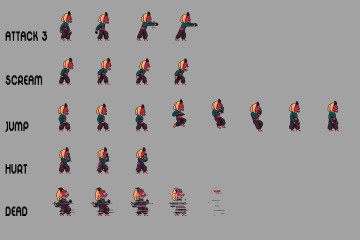 Free Ghost Pixel Art Sprite Sheets Download - CraftPix.net