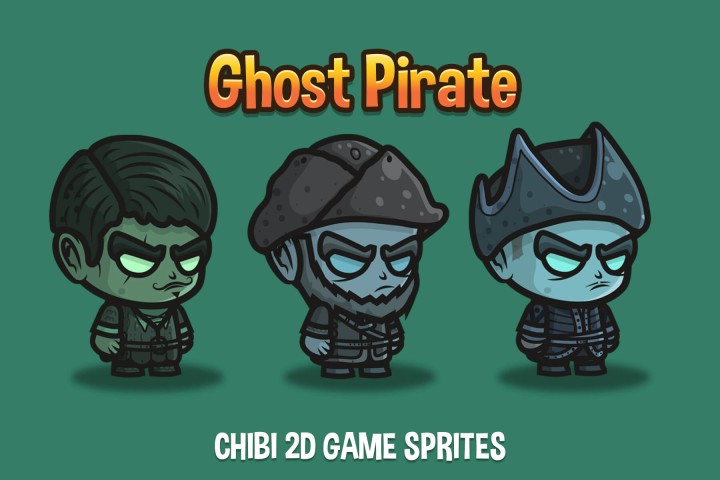 Chibi Game Character Sprites Collection - CraftPix.net