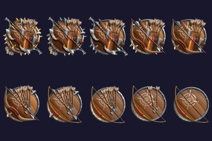 Warrior Achievement RPG Icons
