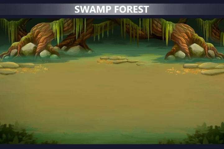 Fantasy Forest Battle Backgrounds