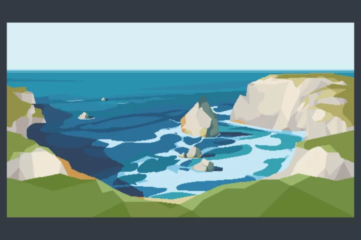 Free Nature Backgrounds Pixel Art