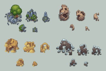 Free Top-Down Ruins Pixel Art Download - CraftPix.net