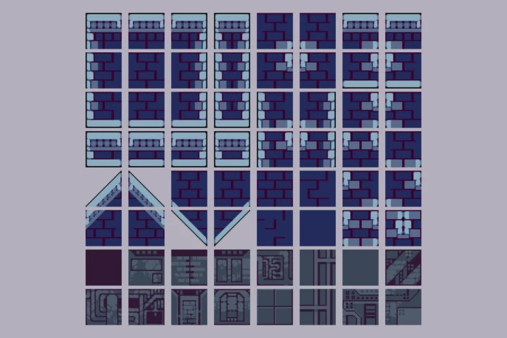 Power Station Free Tileset Pixel Art
