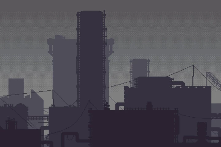 Power Station Free Tileset Pixel Art