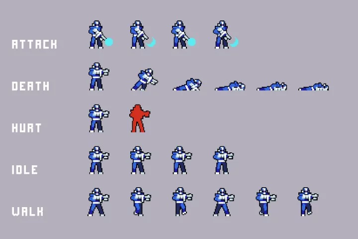 Prison Wardens Pixel Art Character Pack