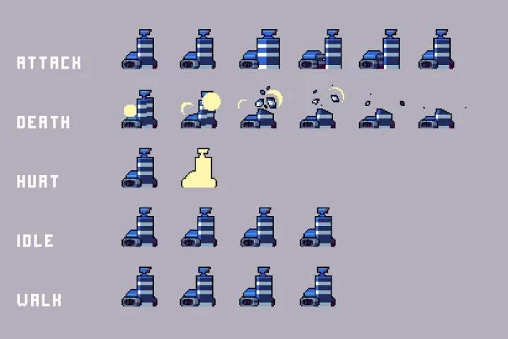 Prison Wardens Pixel Art Character Pack