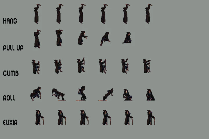 Wizard Pixel Art Sprites Pack 2