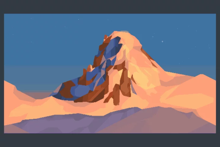 Free Winter Backgrounds Pixel Art