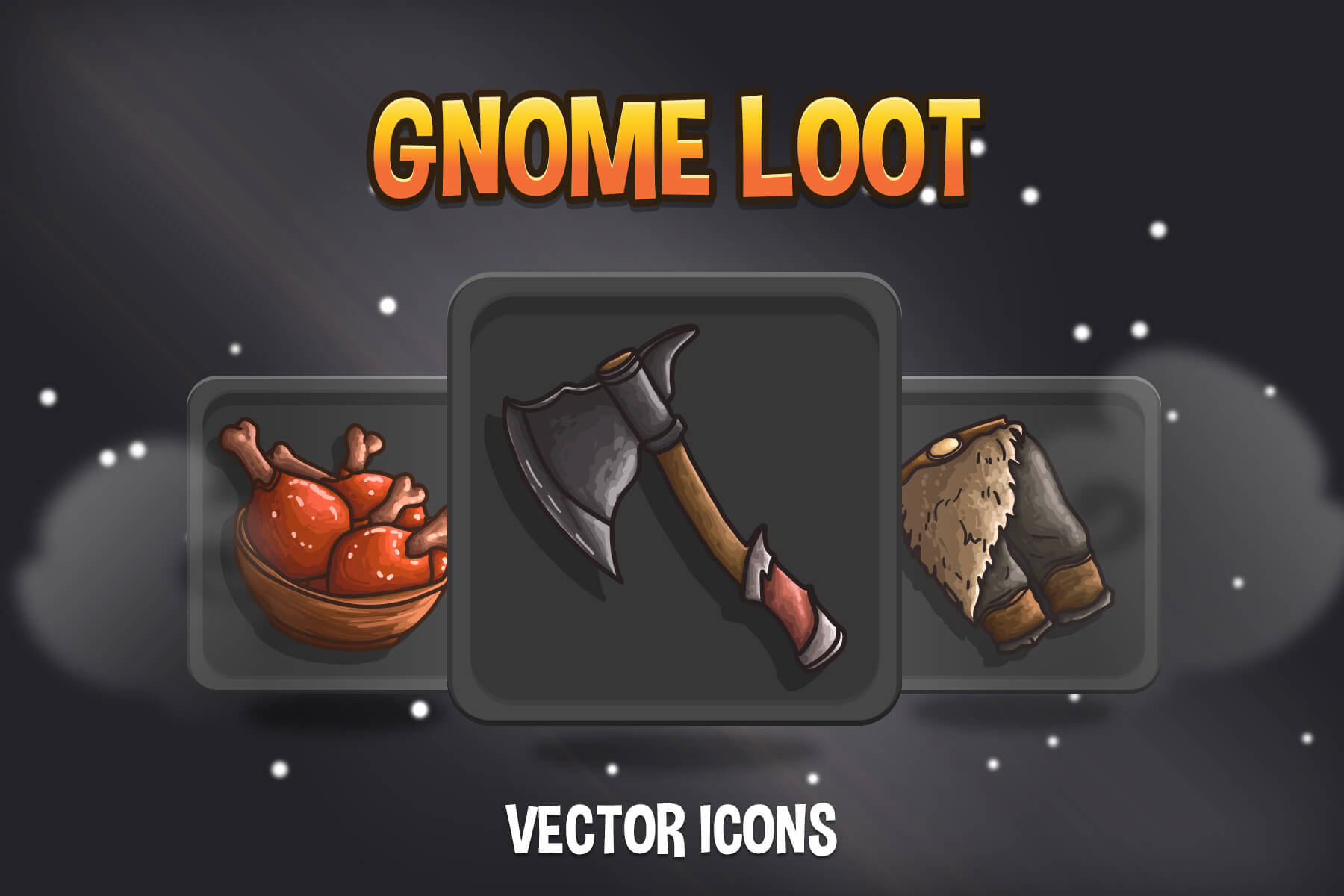 Gnome Loot Game Icons Download Pack Craftpix Net