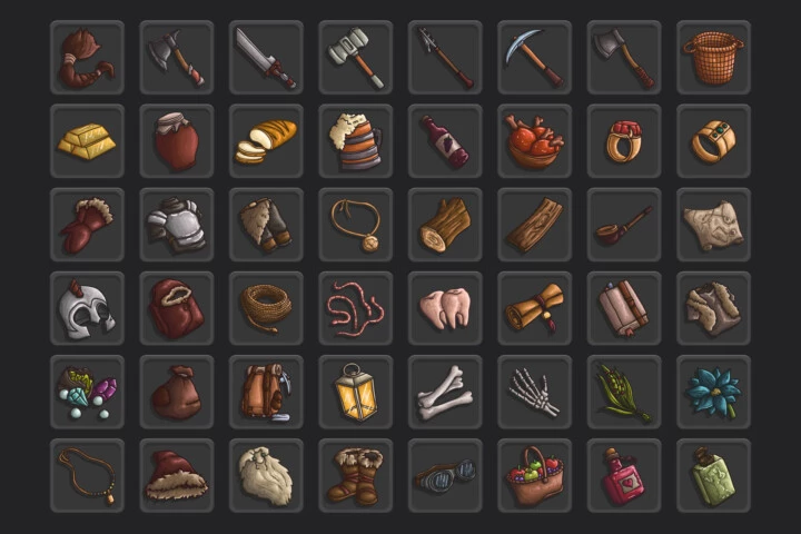 Gnome Loot Game Icons
