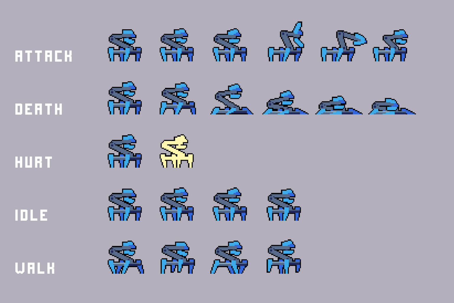 Power Station Enemy Sprite Sheets Download - CraftPix.net