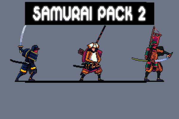 Free Samurai Pixel Art Sprite Sheets Download Craftpix Net