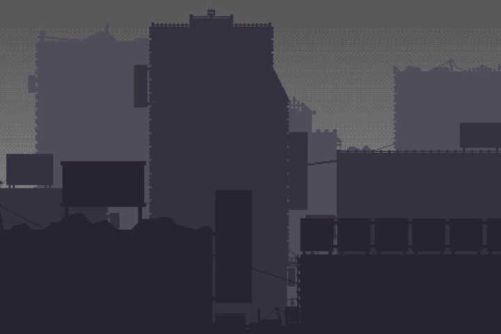 Snow City Tileset Pixel Art
