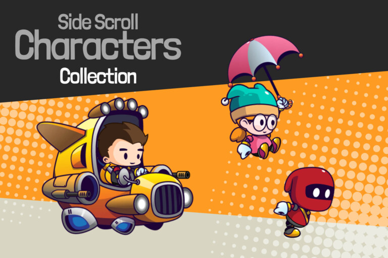 Animated Character Sprites Vector Pack - CraftPix.net