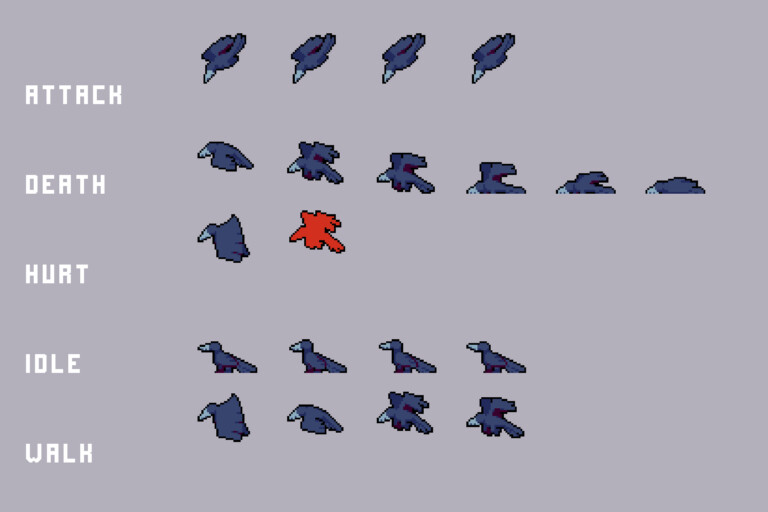 Enemies from Exclusion Zone Pixel Art Sprite Pack - CraftPix.net