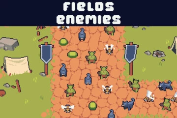 Free Field Enemies Pixel Art for Tower Defense