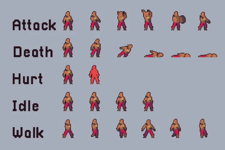 Pirate Pixel Art Sprites Pack