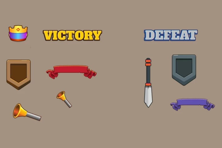 Win and Lose Animate Asset Pack
