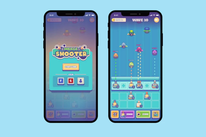 Merge Shooter Cartoon Asset Kit