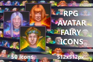 RPG Avatar Fairy Icons