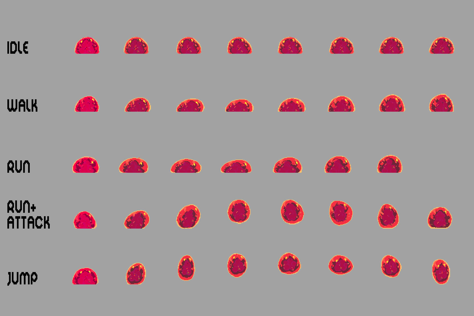 Stream avatar sprite sheet