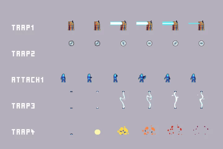 Prison Bosses Pixel Art Sprite Pack