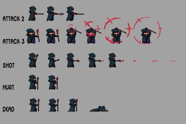 RPG Heroes Pixel Art Asset Pack