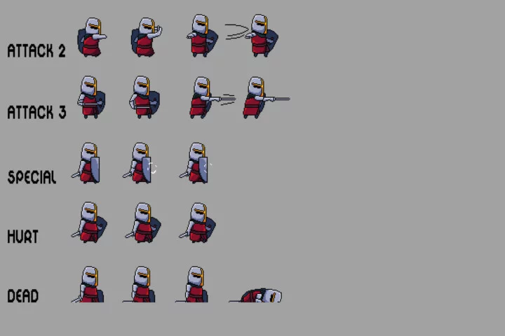 RPG Heroes Pixel Art Asset Pack