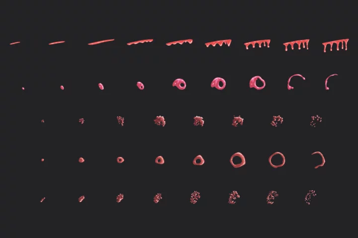 Blood Splash Sprite Effects Asset Pack