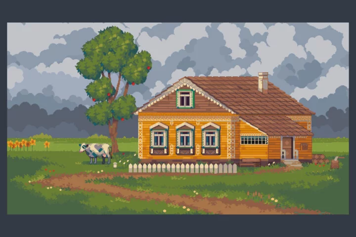 Free Summer Pixel Art Backgrounds