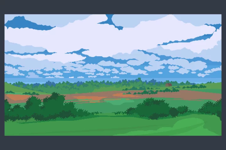 Free Summer Pixel Art Backgrounds