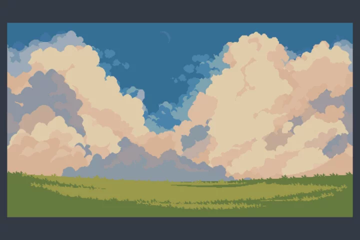 Free Summer Pixel Art Backgrounds