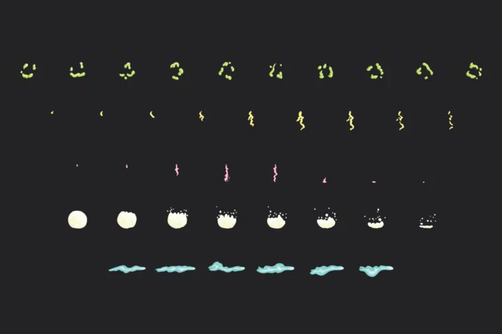 Magic Sprite Effects Vector Pack