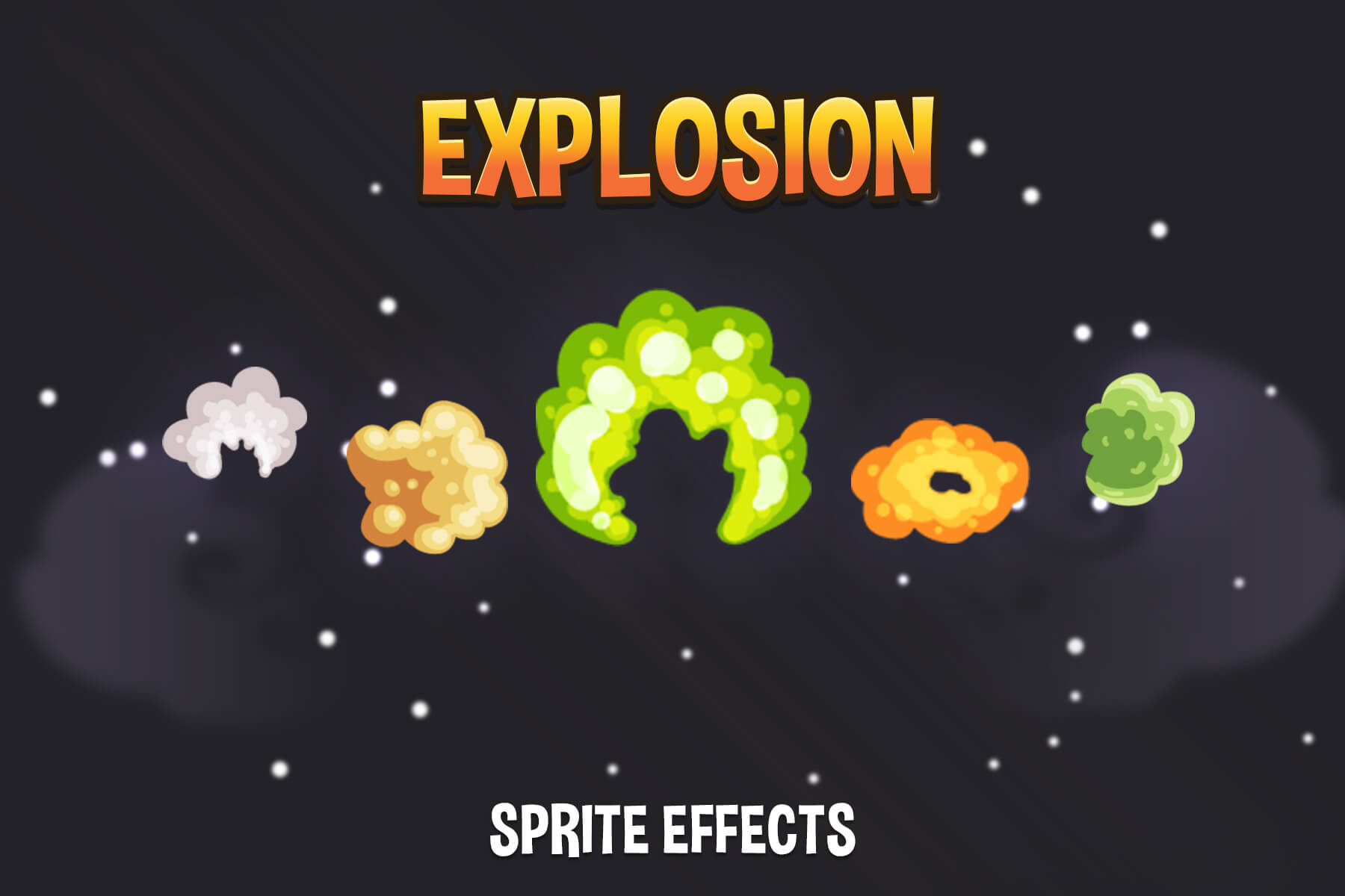 Explosion Vector Sprite Effects Download Craftpix Net