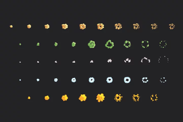 Explosion Vector Sprite Effects